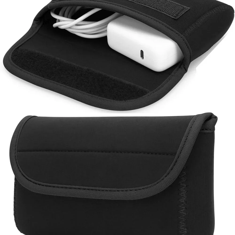 Travel Cable Organiser Bag, Electronics Accessories Carry Storage Bags for Mac